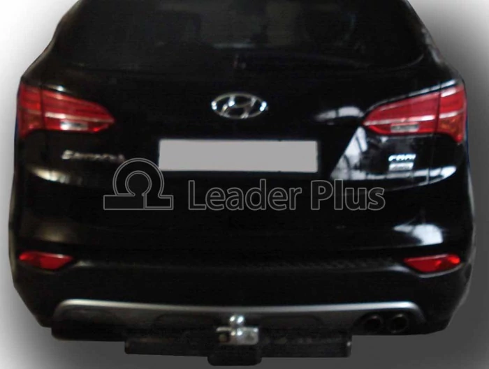 Фаркоп Hyundai Santa Fe 2012-2018 с кованым фланцевым шаром - 2