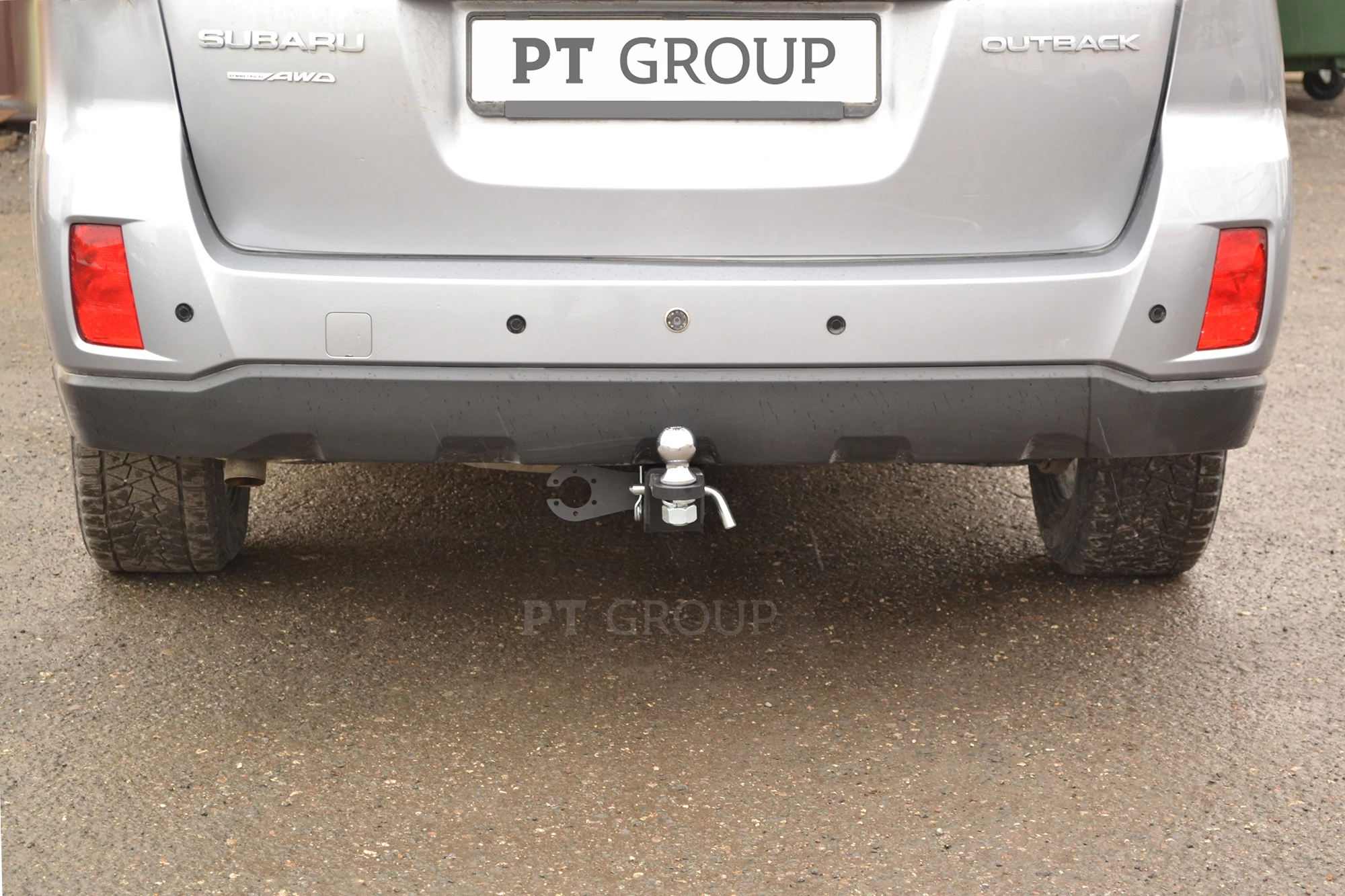 Фаркоп Subaru Outback 2009-2014 съемное крепление шара под американский квадрат - 3