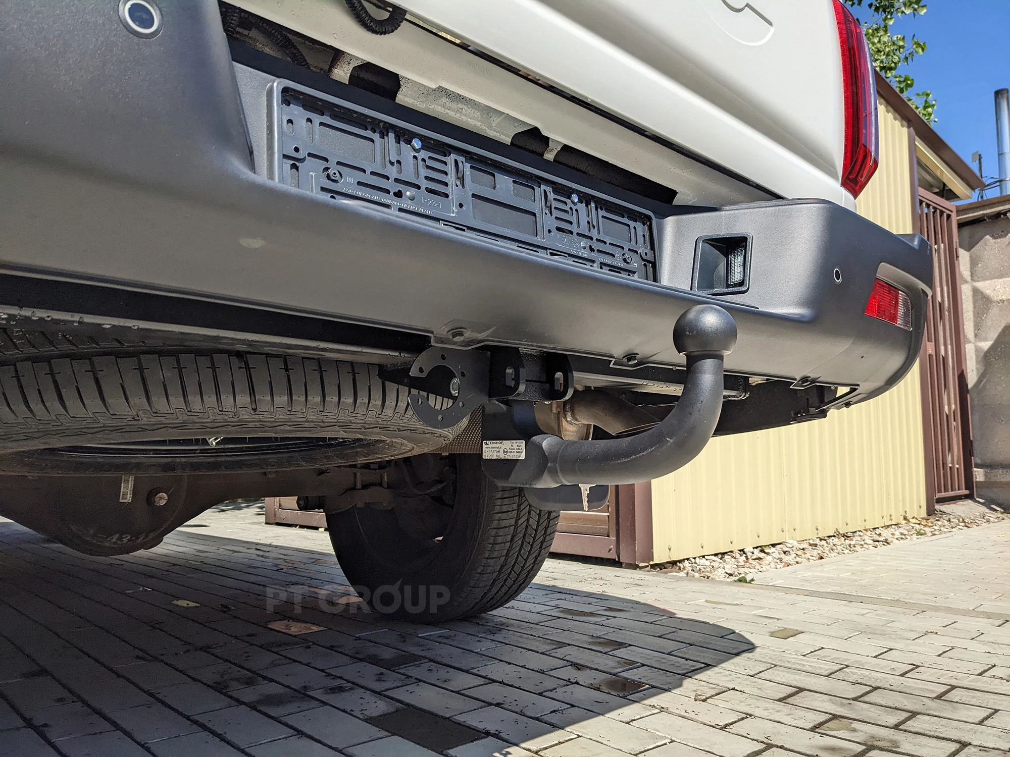 Фаркоп JAC T9 2024-, Sollers ST9 2025- быстросъемное крепление шара - 3