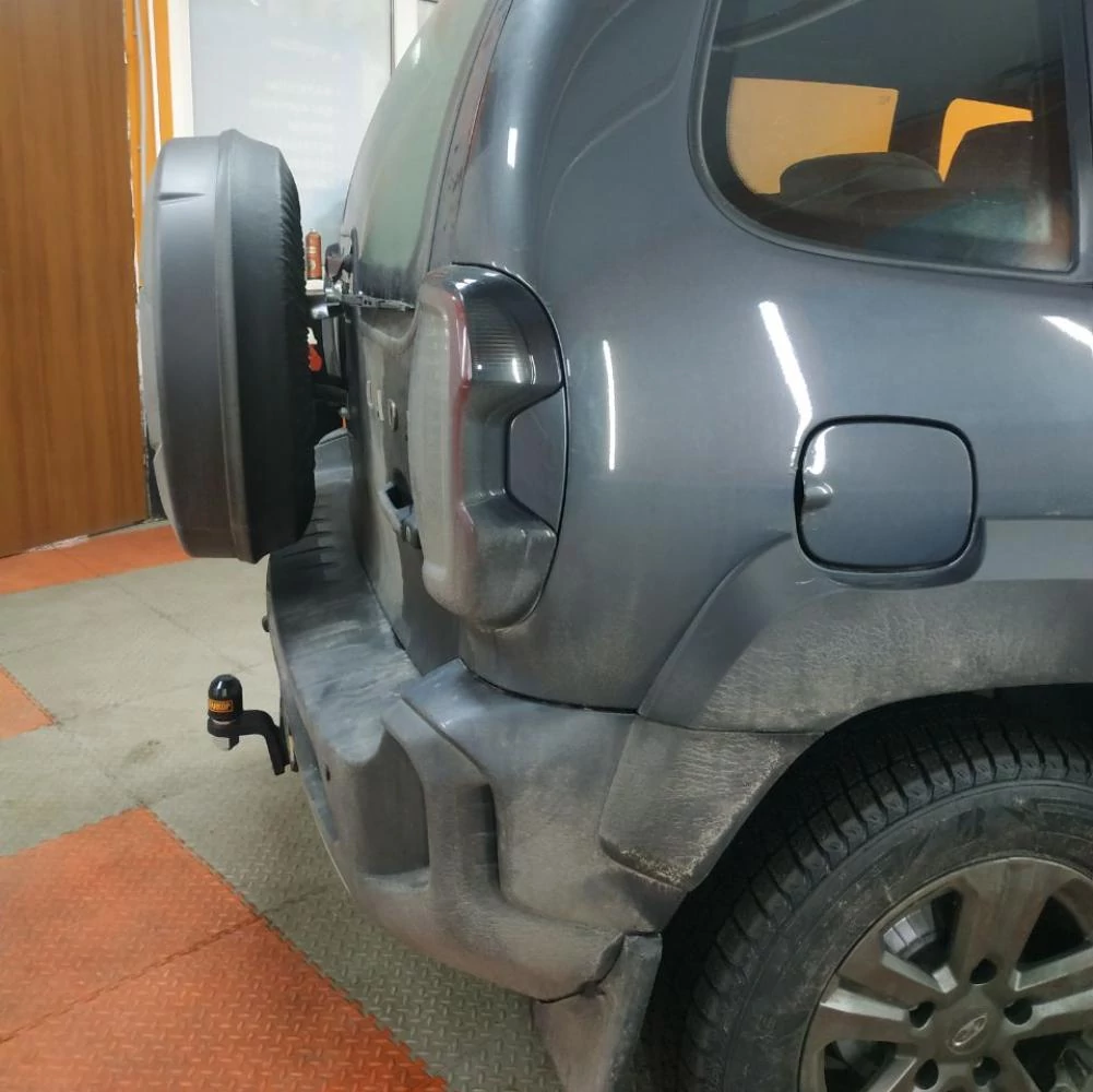 Фаркоп Chevrolet Niva 2123 4x4 2002/12-2020, Lada Niva Travel 2021- съемное крепление шара под американский квадрат - 2