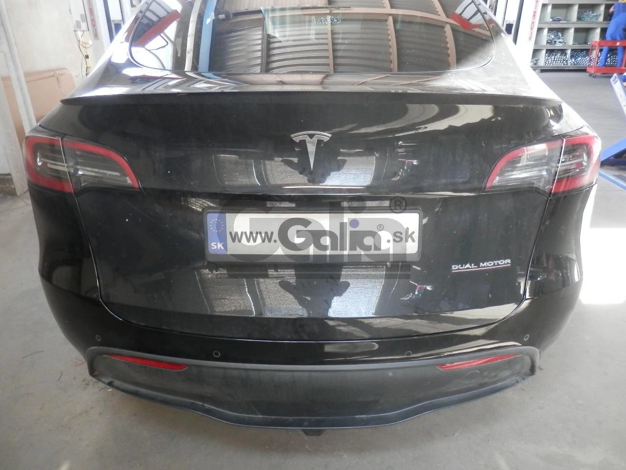 Фаркоп оцинкованный Tesla Model Y 2020- условно-съемное крепление шара - 4