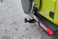 Фаркоп Suzuki Jimny 2018- съемное крепление шара под американский квадрат