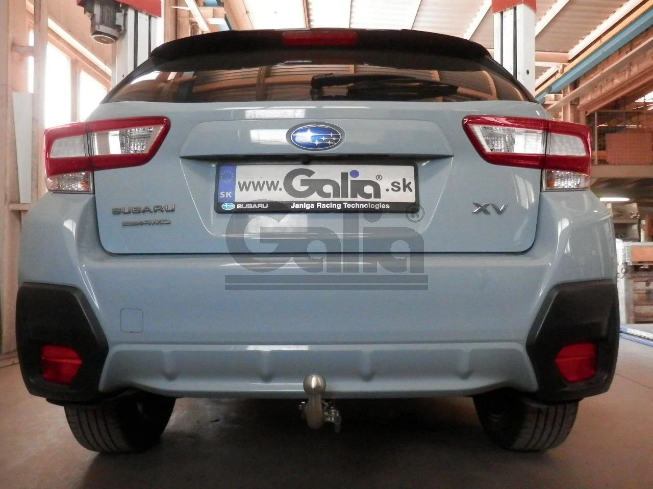 Фаркоп оцинкованный Subaru XV 2017-2022 условно-съемное крепление шара - 4