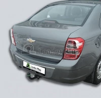 Фаркоп Chevrolet Cobalt 2012-2016, Ravon R4 2016-2020 с условно-съемным креплением шара (на 2 болтах)