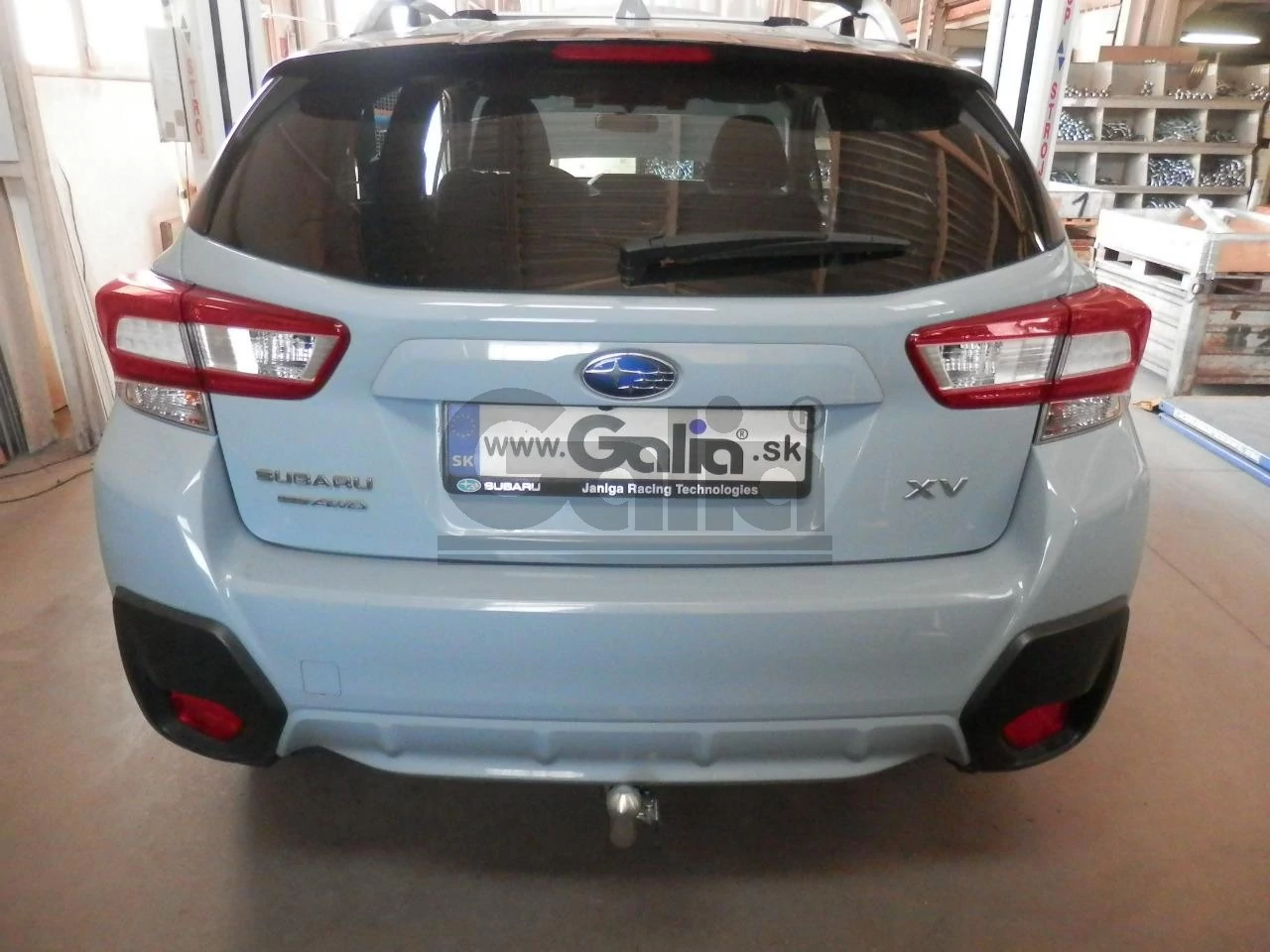 Фаркоп оцинкованный Subaru XV 2017-2022 быстросъемное крепление шара - 4