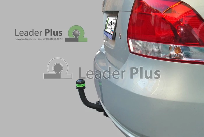 Фаркоп Volkswagen Polo седан 2010-2020, Polo лифтбек 2020-, Skoda Rapid лифтбек 2012-2020, 2020- с условно-съемным креплением шара (на 2 болтах) - 3