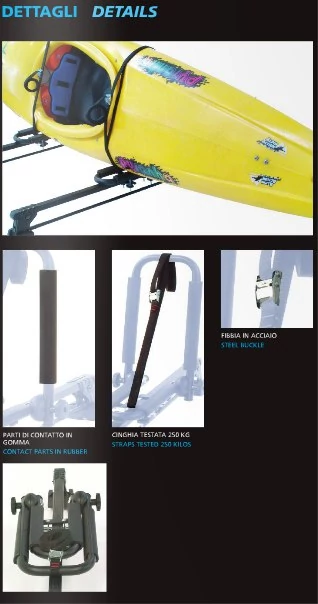 NPE00298 PERUZZO Автобагажник Kayak - 2