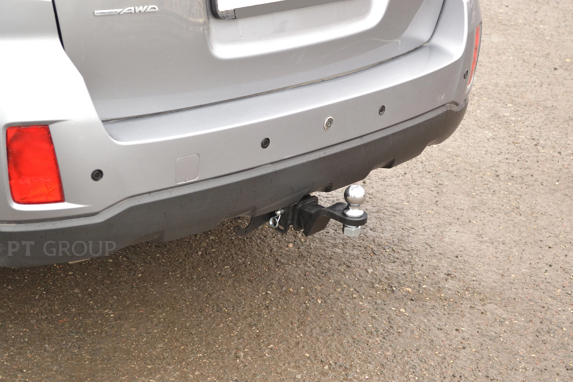 Фаркоп Subaru Outback 2009-2014 съемное крепление шара под американский квадрат - 2