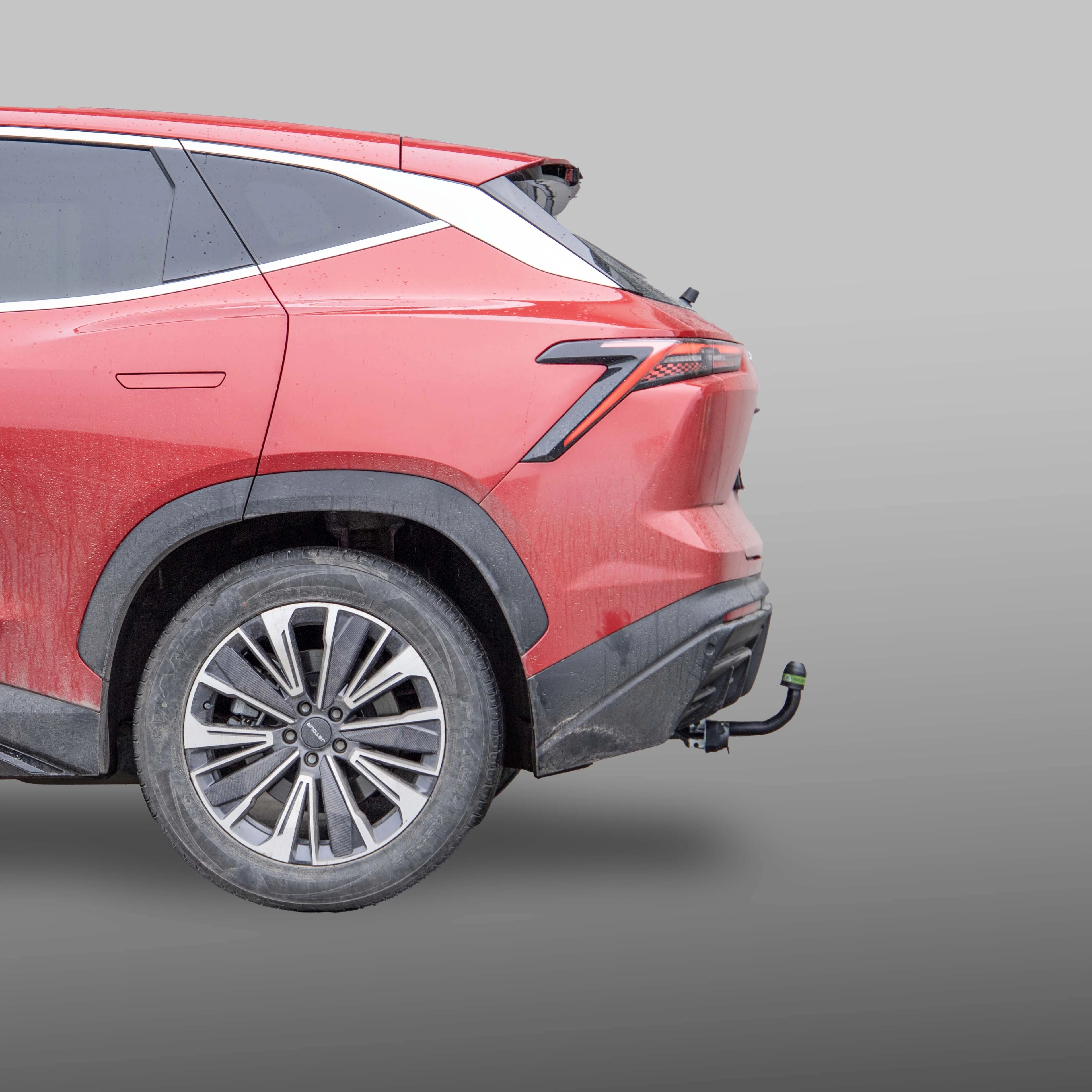 Фаркоп Jetour Dashing 2023- с условно-съемным креплением шара (на 2 болтах) - 2