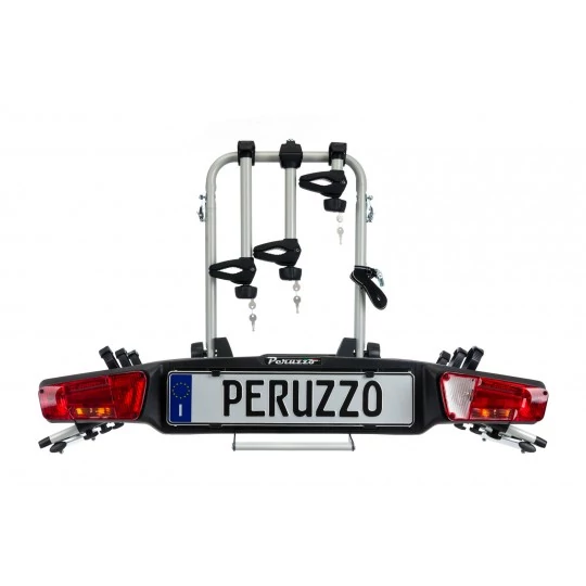 NPE30713 PERUZZO Крепление на фаркоп ZEPHYR для 3 велосипедов - 3