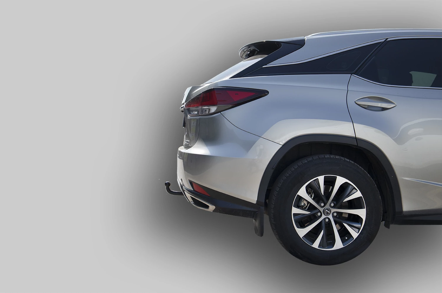 Фаркоп Lexus RX 2015-2022 с условно-съемным креплением шара (на 2 болтах) - 2