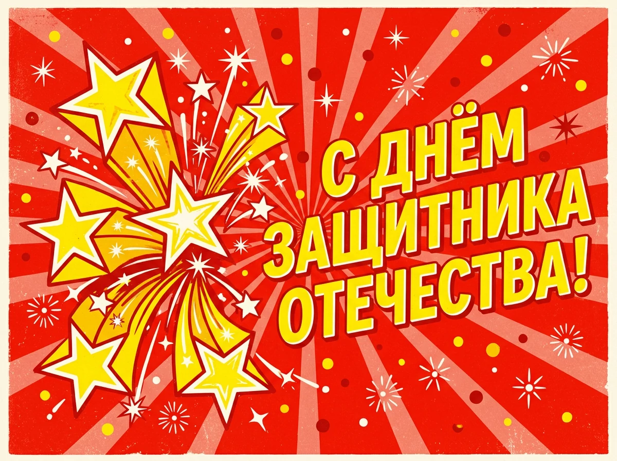 С днем Защитника Отечества, дорогие друзья!