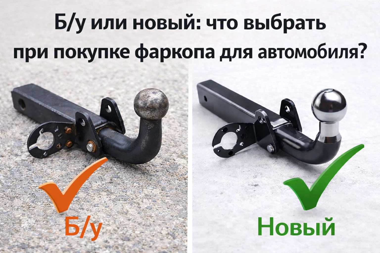 Б/у или новый: что выбрать при покупке фаркопа для автомобиля?