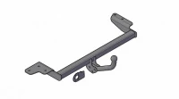 Фаркоп Chevrolet Lanos 2005-2009 (сборка ЗАЗ) твердое крепление шара