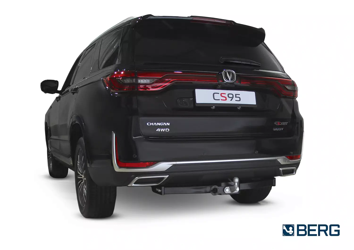 Фаркоп Changan CS95 2023- фланцевое крепление шара - Фото 1