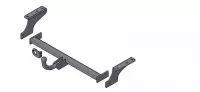 Фаркоп Chevrolet Cobalt 2012-2016, Ravon R4 2016-2020 твердое крепление шара - Фото 1