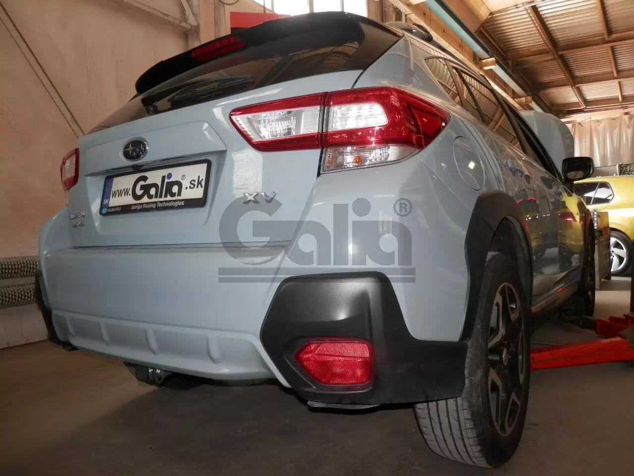 Фаркоп оцинкованный Subaru XV 2017-2022 быстросъемное крепление шара - Фото 1