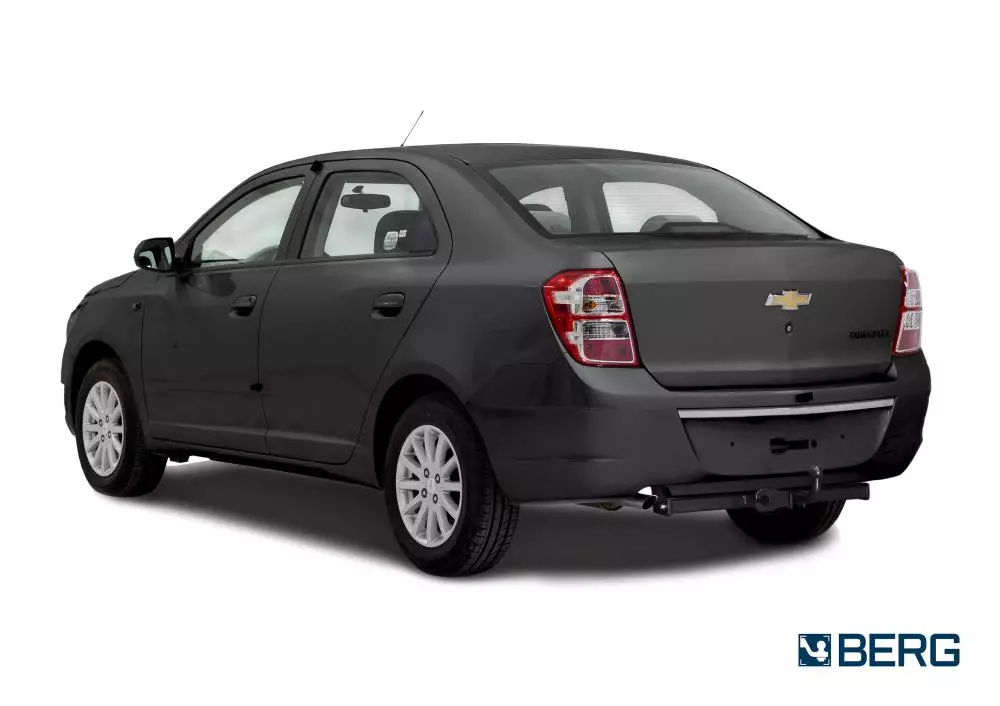 Фаркоп Chevrolet Cobalt 2012- крепление шара на двух болтах - Фото 1