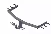 Фаркоп Great Wall Hover Н3 (СС 6460КМ27) 2009-2013, Great Wall Hover Н5 (СС 6461КМ29) 2010-2016, Haval H5 2020-2021 твердое крепление шара - Фото 1