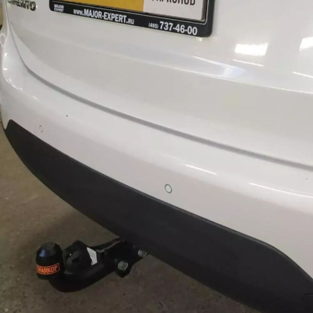 Фаркоп Hyundai Santa Fe 2012-2018, Hyundai Grand Santa Fe 2013-2018, Kia Sorento 2012-2015, кроме Prime крепление шара на двух болтах - Фото 1