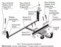 Изображение – Фаркоп ГАЗ 24, 24-10, 31029 Волга сварное крепление шара
