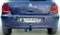 Изображение – Фаркоп Peugeot 307 хетчбек 2001-2008 с условно-съемным креплением шара (на 2 болтах)