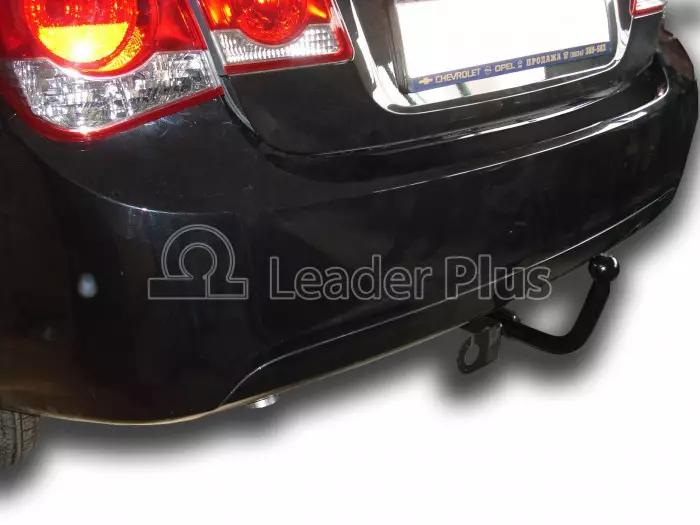 Фаркоп Chevrolet Cruze седан/хетчбек 2009-2016 с условно-съемным креплением шара (на 2 болтах) - Фото 1