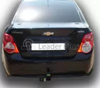 Изображение – Фаркоп Chevrolet Aveo седан 2012-2015 с условно-съемным креплением шара (на 2 болтах)