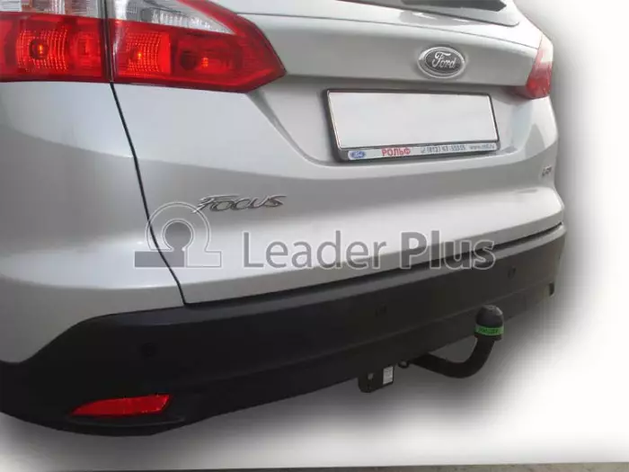 Фаркоп Ford Focus 3 универсал 2010-2018 с условно-съемным креплением шара (на 2 болтах) - Фото 1