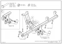 Изображение – Фаркоп оцинкованный Lada Niva Travel 2021-, Chevrolet Niva 2123 2008-2020, Lada Niva 2020-2021 быстросъемное крепление шара