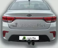 Изображение – Фаркоп Hyundai Solaris 2 седан 2017-2022, Kia Rio 4 седан 2017-2020 с условно-съемным креплением шара (на 2 болтах)